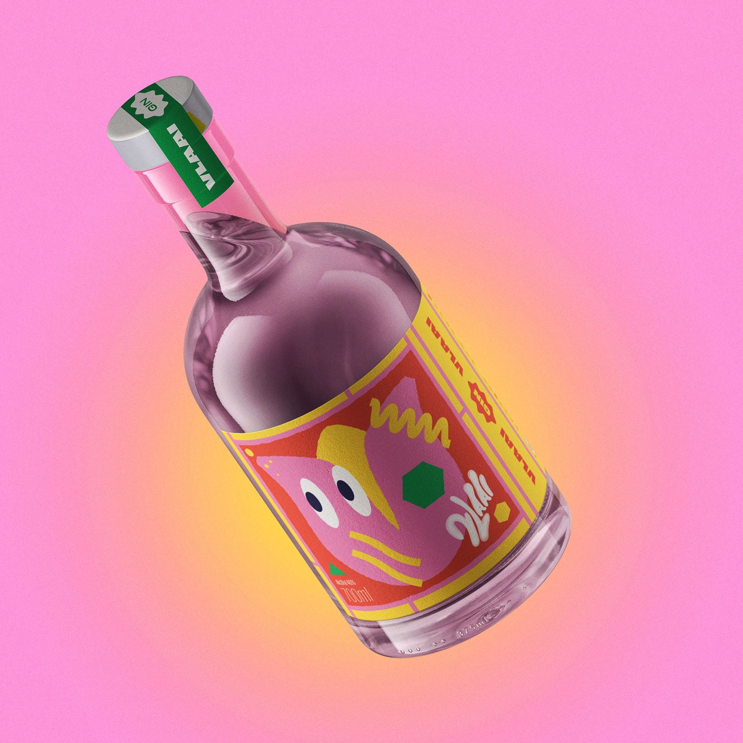 VLAAI Pink Native Gin 700ml