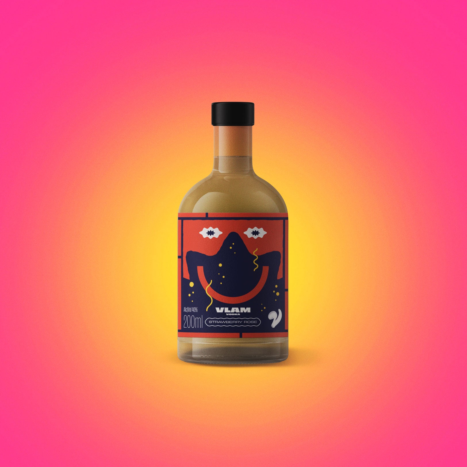 VLAM Strawberry Vodka 200ml