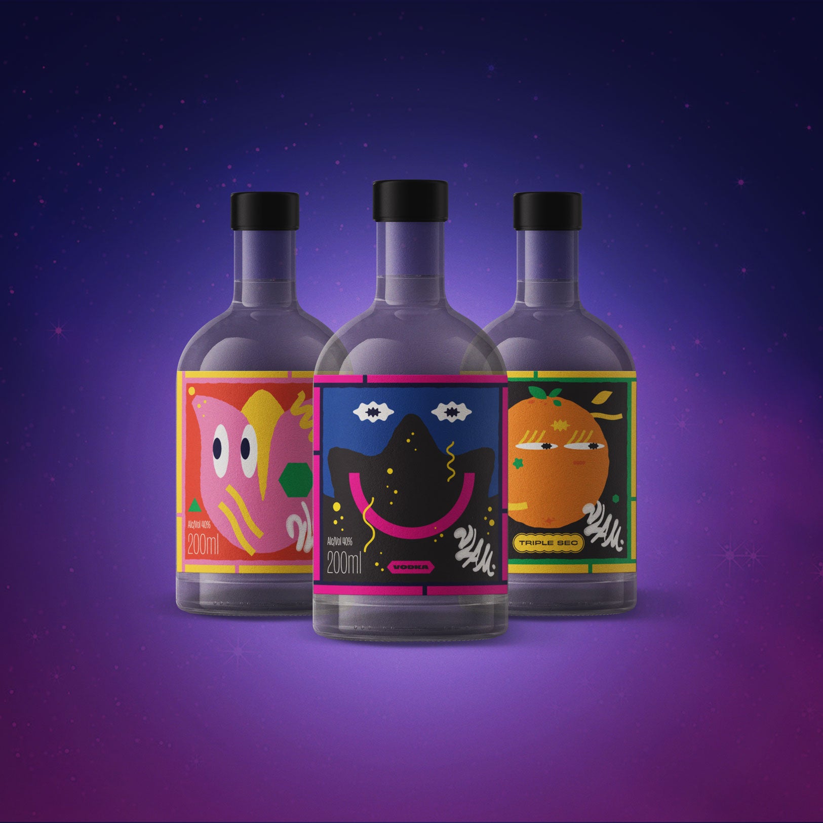 3 x mix & match 200ml