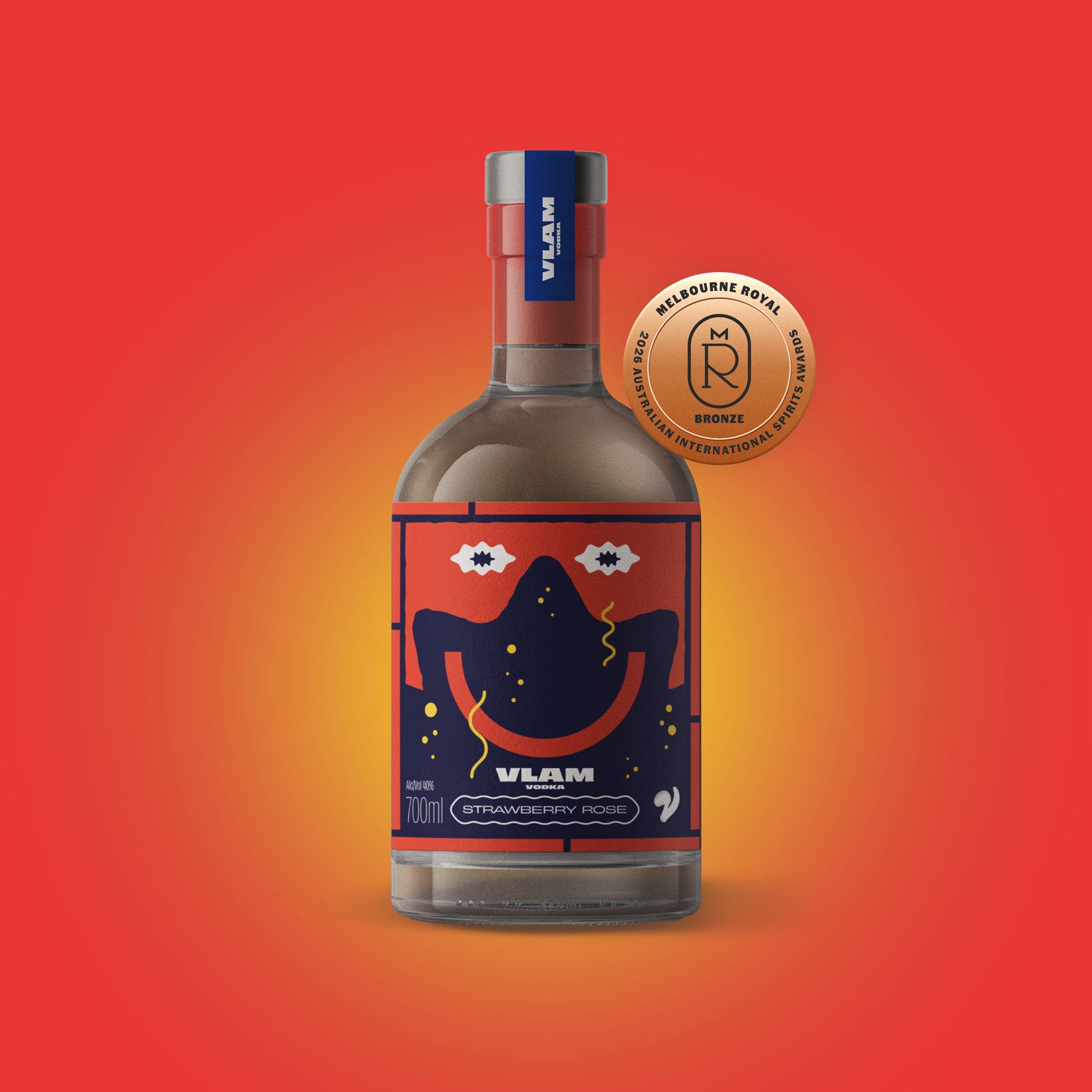 VLAM Strawberry Vodka 700ml