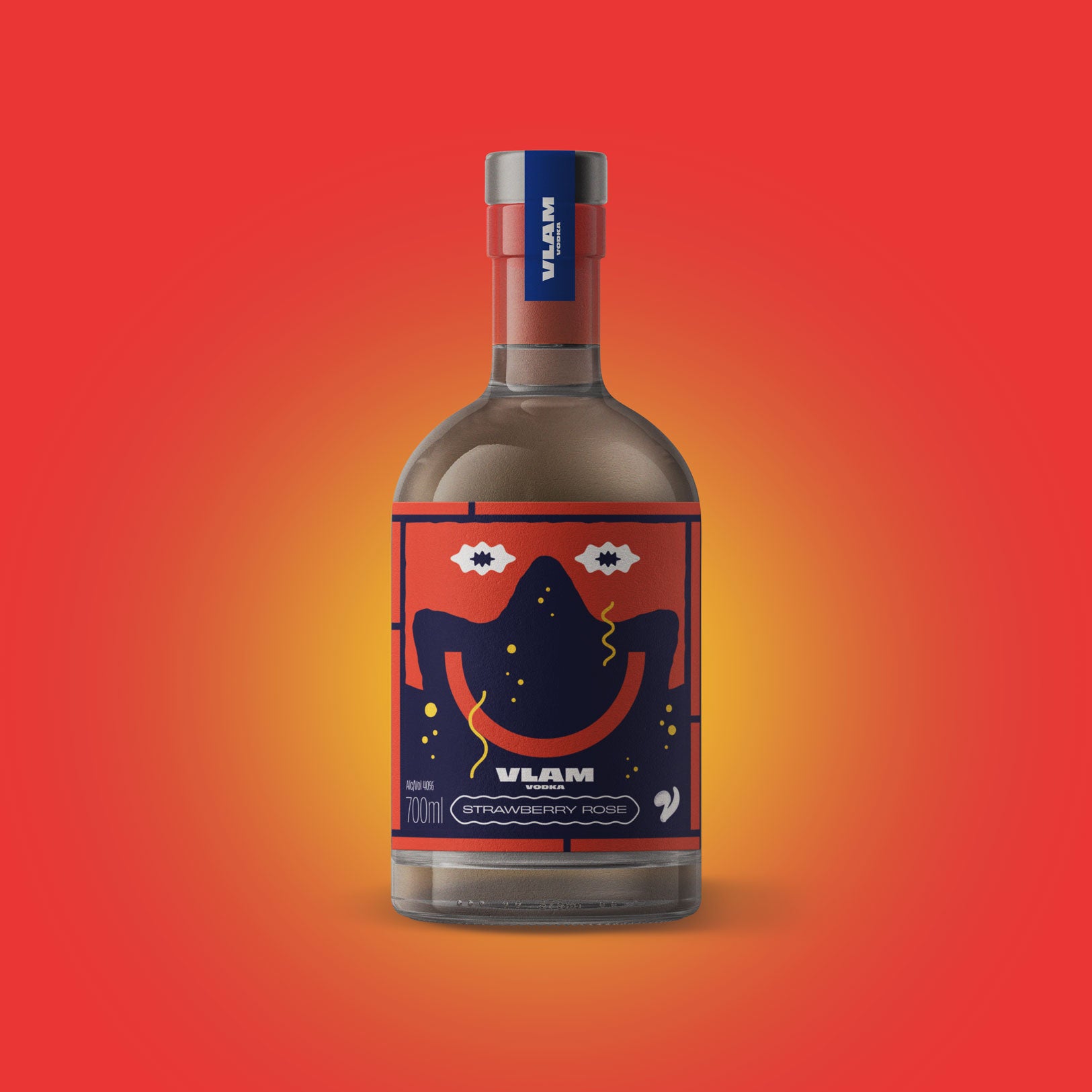 VLAM Strawberry Vodka 700ml