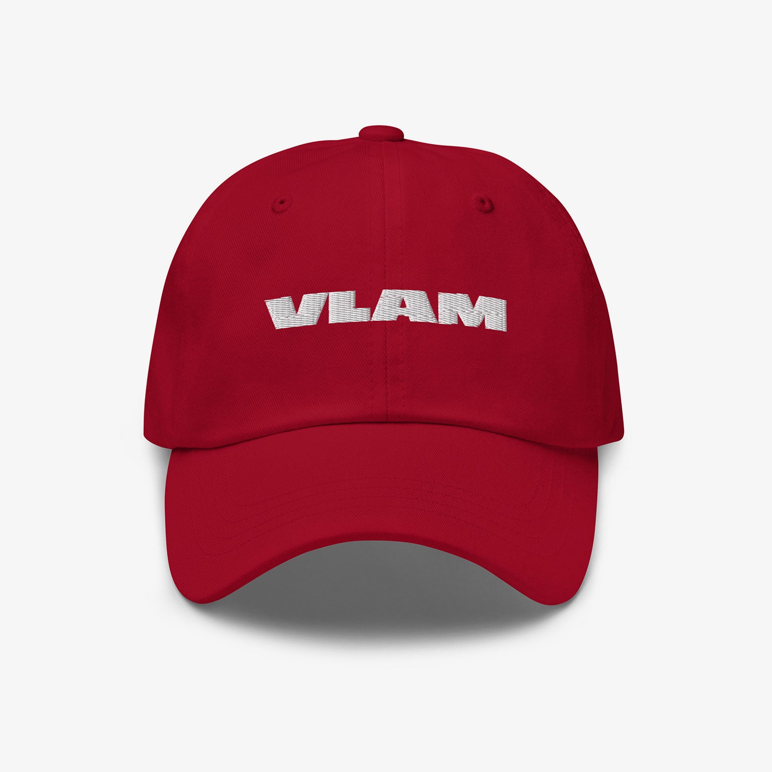 VLAM embroidered cap in all the colours