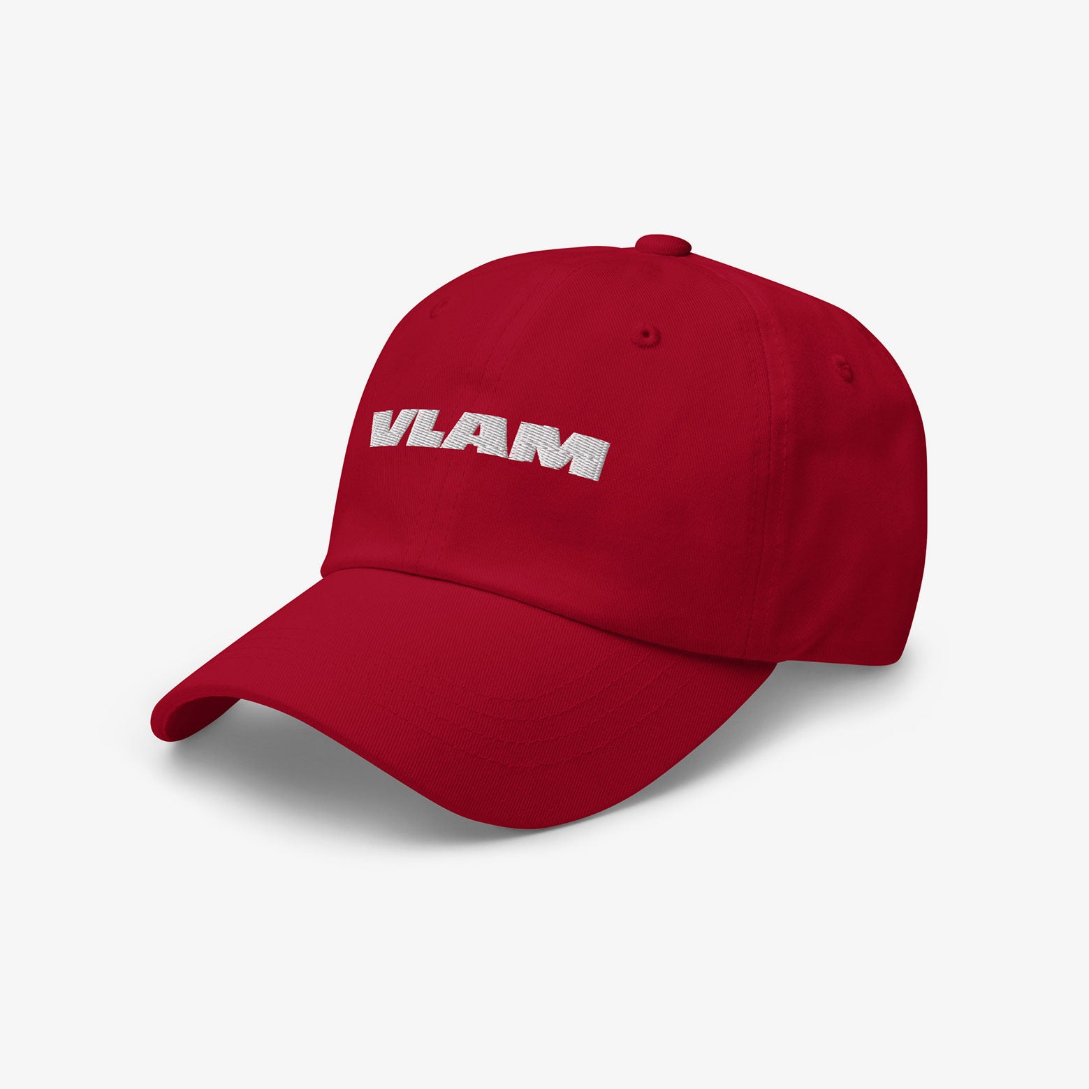 VLAM embroidered cap in all the colours