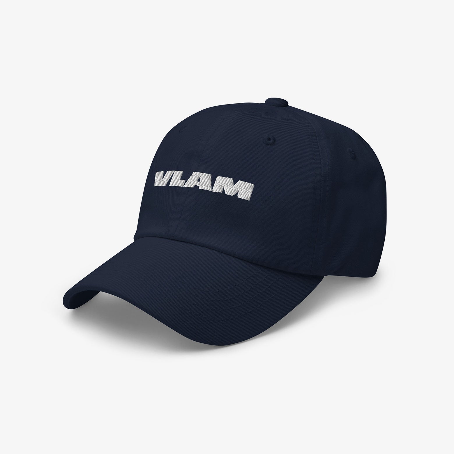 VLAM embroidered cap in all the colours